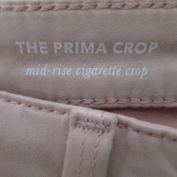AG Cigarette Prima Mid Crop Jeans Rose Quartz Pink Size 25 - Picture 11 of 13